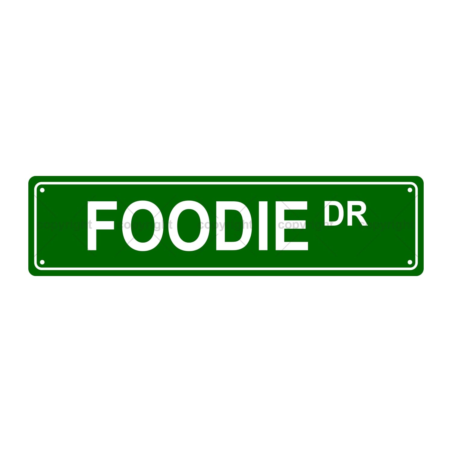 Foodie Fr People Metal Tin Street Sign Bar Cafe Garage Cave Home Room Wall Bathroom Farmhouse Garden Porch Patio Decor,4x16 Inch
