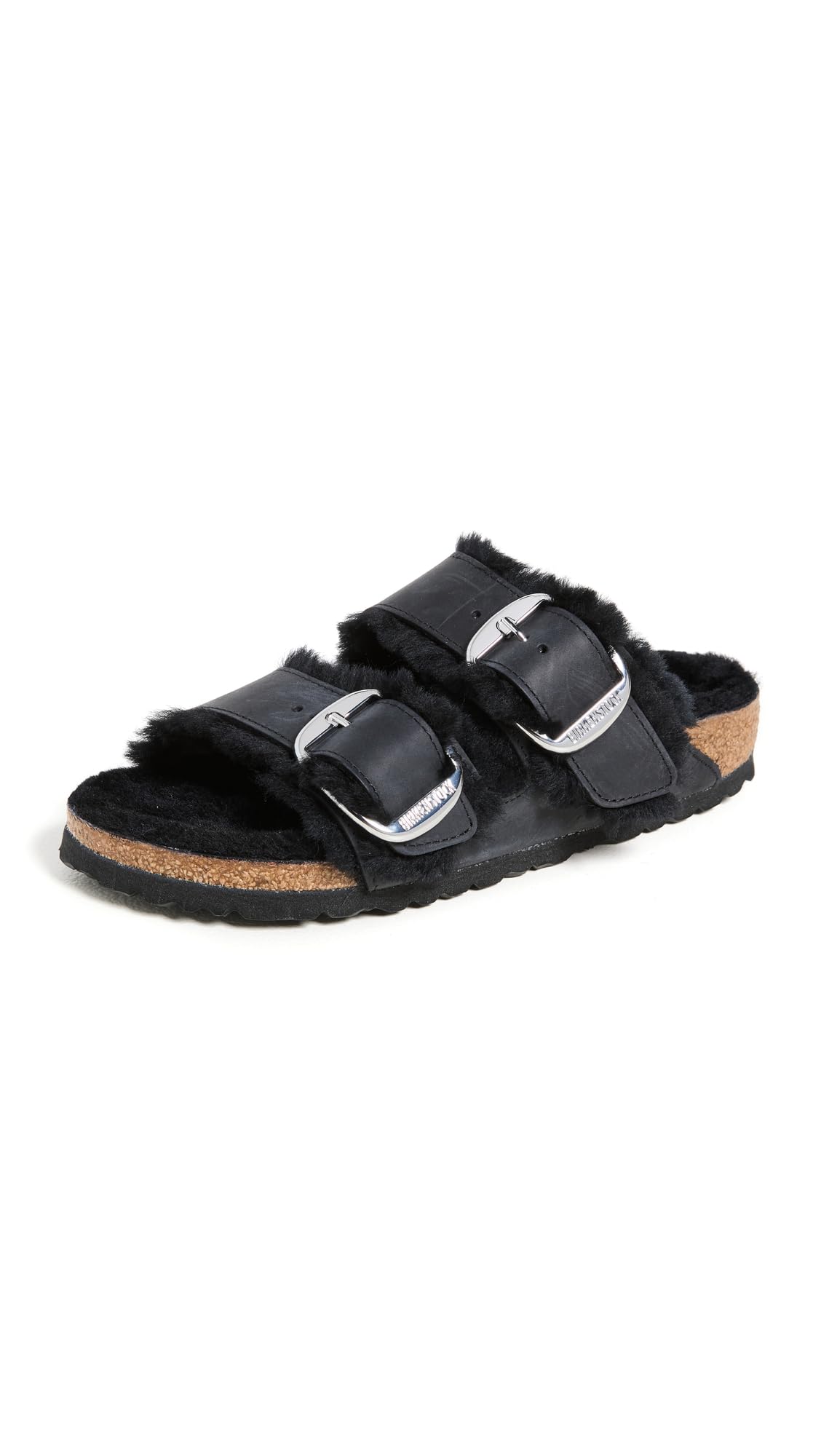 Birkenstock Women's Arizona Big Buckle Shearling Sandals