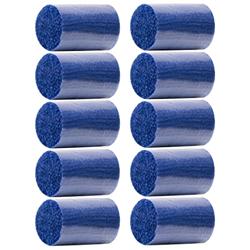 Image of Beyond Your Thoughts DIY 27 Colors 10Pcs 2 in Latch Hook Kits Yarn Bundles for Kids Adult Handmake Craft Sewing Knitting YarnNavy