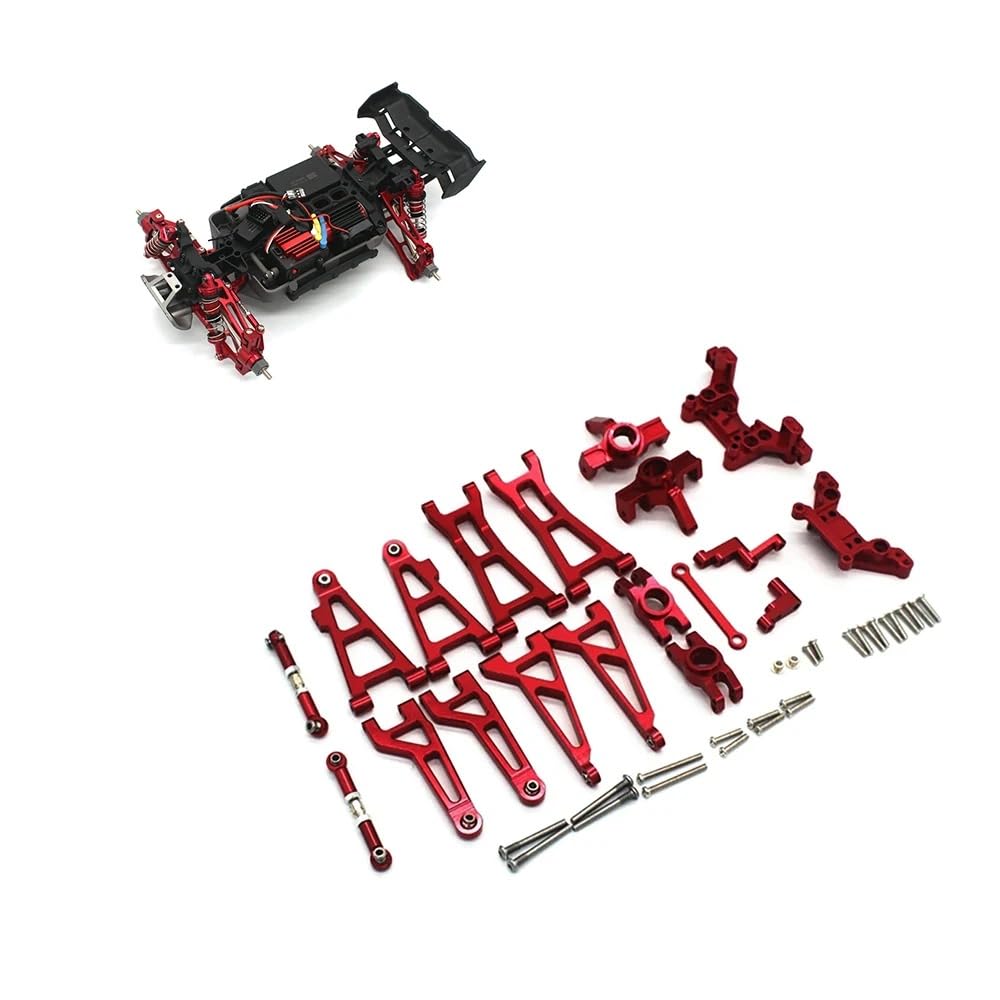 Set di Tazze for Bracci di Sospensione in Lega di Alluminio, Parti in Metallo di aggiornamento, Accessori for Auto RC Mjx 16207 16208 16209 H16 H16BM(16431)