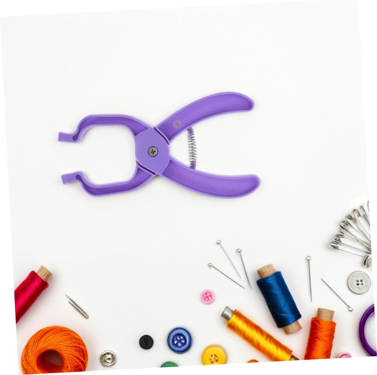Purple Plastic Safety Eye Installation Tool for Dolls and Plush Crafts image 5