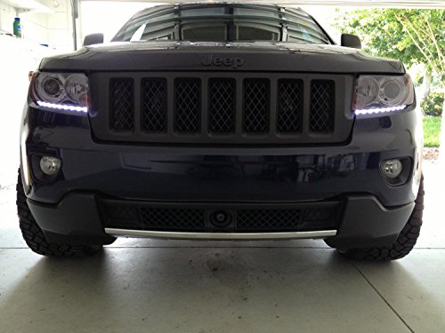 BlingLights Brand LED DRL Head Light Strips Compatible for Dodge Ram Dakota (All Years)