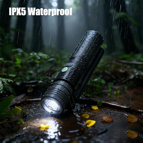 Lampe de camping télescopique contre les pannes, torche d'urgence à aimant