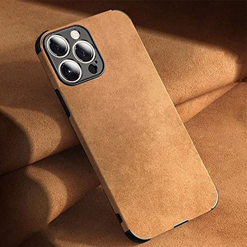 Coque de téléphone en cuir iPhone 12 13 11 Pro Max silicone antichoc
