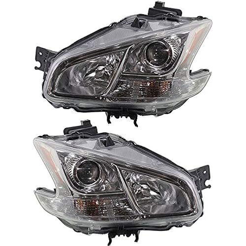 Garage-Pro Driver and Passenger Side HID/Xenon Headlight for Nissan Maxima S SV 2009-2014 With bulb(s) Replaces# 260609N01A 260109N01A
