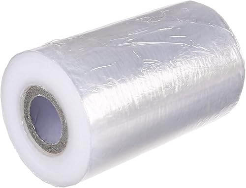 Othmro Película elástica de 4.7 in x 656.2 ft, película elástica de plástico duradero, rollo de envoltura retráctil resistente para mudanzas y