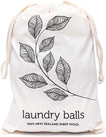 100% Organic New Zealand Wool Laundry Balls Pack 6 | Eco-Friendly Dryer Balls