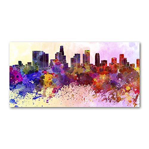 Tirages sur toile grand format pour décorer un grand mur de salon Los Angeles 120x60