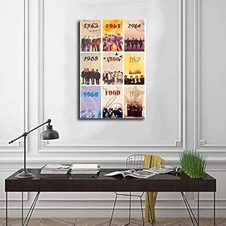 Poster sur toile The Beatles 5 légendaire Rock Band Décoration de chambre à coucher, de sport, de bureau, de salle de… - Les Beatles, Paul McCartney, John Lennon, RIngo Starr, George Harrison Poster sur toile The Beatles 5 légendaire Rock Band Décoration de chambre à coucher, de sport, de bureau, de salle de… – Image 3