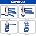 Resting Hand Splint, Stroke Hand Therapy Equipment, Hand Brace with Finger Support for Stroke Recovery Patients, Carpal Tunnel Syndrome, Arthritis, Tendinitis, Metacarpal Breaks (Large Left)