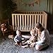 HARPPA Grevia 5 in 1 Convertible Crib, 3 Adjustable Heights, Converts to Toddler Bed, Daybed, Sofa and Full-Size Bed, Fits Standard Baby Crib Mattress, Natural