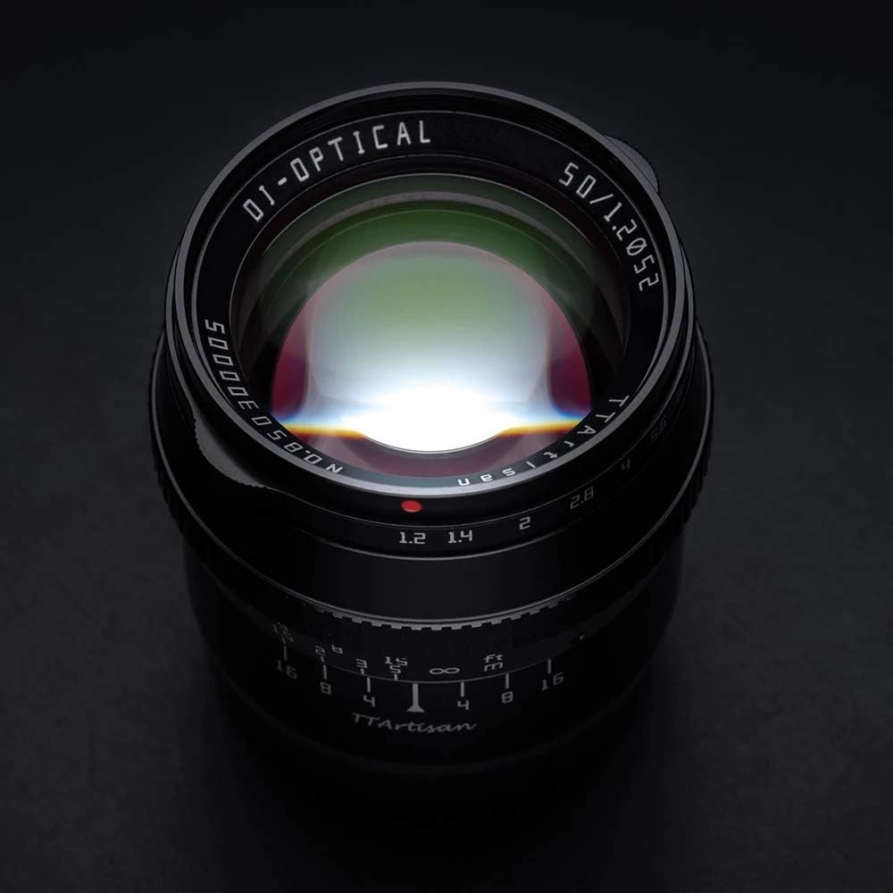 TTArtisan 50mm F1.2 APS-C マニュアルフォーカスレンズ Fuji X