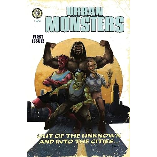 Urban Monsters #1 (2023) – Out of the Unknown and Into the Cities – Monster Road-Trip Comedy Comic Comic – Picture Book, May 12, 2023