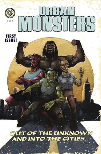 Urban Monsters – Complete Series Bundle – 4-Issue Monster Road-Trip Comedy Comic - Image 3