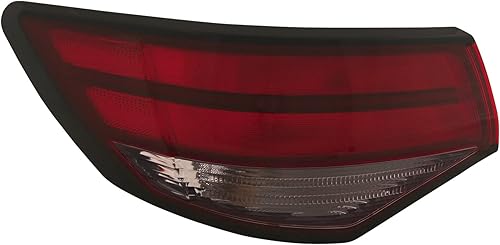 HEADLIGHTSDEPOT Luz trasera para conductor izquierdo compatible con Nissan Sentra 2020-2022