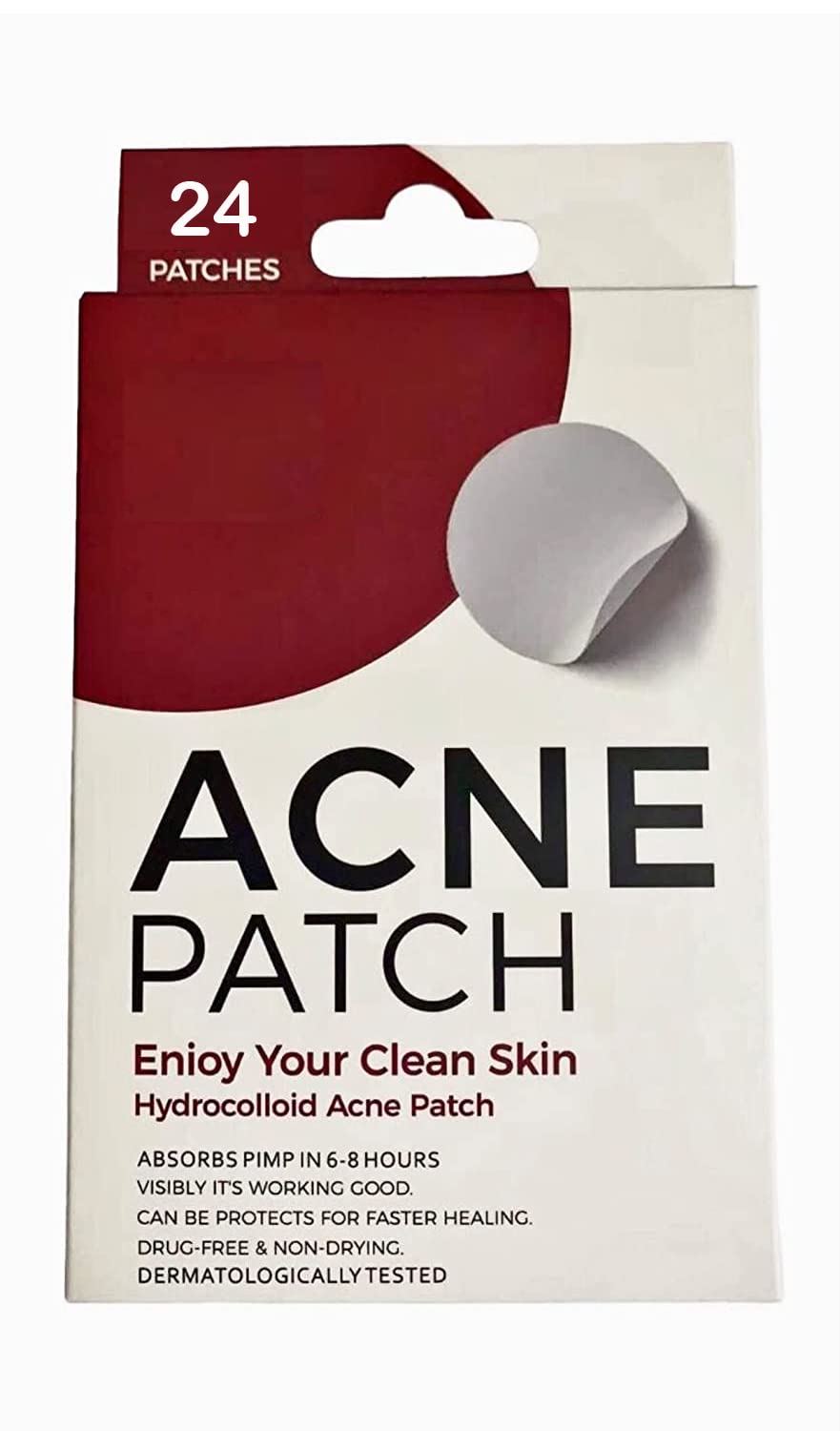 Honeymagic 24 Pimple Patches for Face, Hydrocolloid Acne Patches for