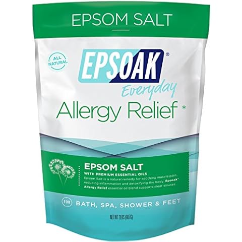 Epsoak Epsom Salt - 2 lbs. Allergy Relief Bath Salts Cover