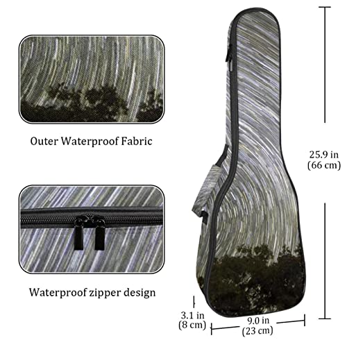 Sac Ukulélé Ciel Étoilé Gris Étui Pour Ukulélé 23 Pouces Pour Tenor Soprano Concert Étanche Housse Pour Ukulélé - Les Beatles, Paul McCartney, John Lennon, RIngo Starr, George Harrison Sac Ukulélé Ciel Étoilé Gris Étui Pour Ukulélé 23 Pouces Pour Tenor Soprano Concert Étanche Housse Pour Ukulélé – Image 5