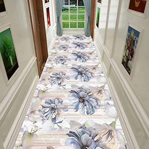 Alfombras de pasillo largo y felpudos de moqueta con impresión 3D 3
