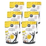 borchers Sucralose Streusüße | Tafelsüße | Kochen und Backen | Zuckeralternative | 75 g Beutel (75g (6er Pack))