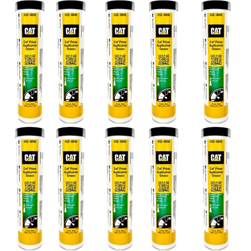CAT 4526006 (452-6006) Prime Application Grease NLGI #2 3% Moly 13.7 oz Cartridge (Case of 10)