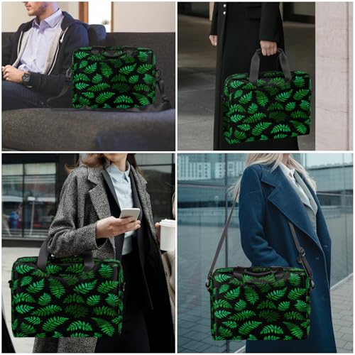 Bolso para laptop impermeable 15-16 pulgadas verde miniatura 2