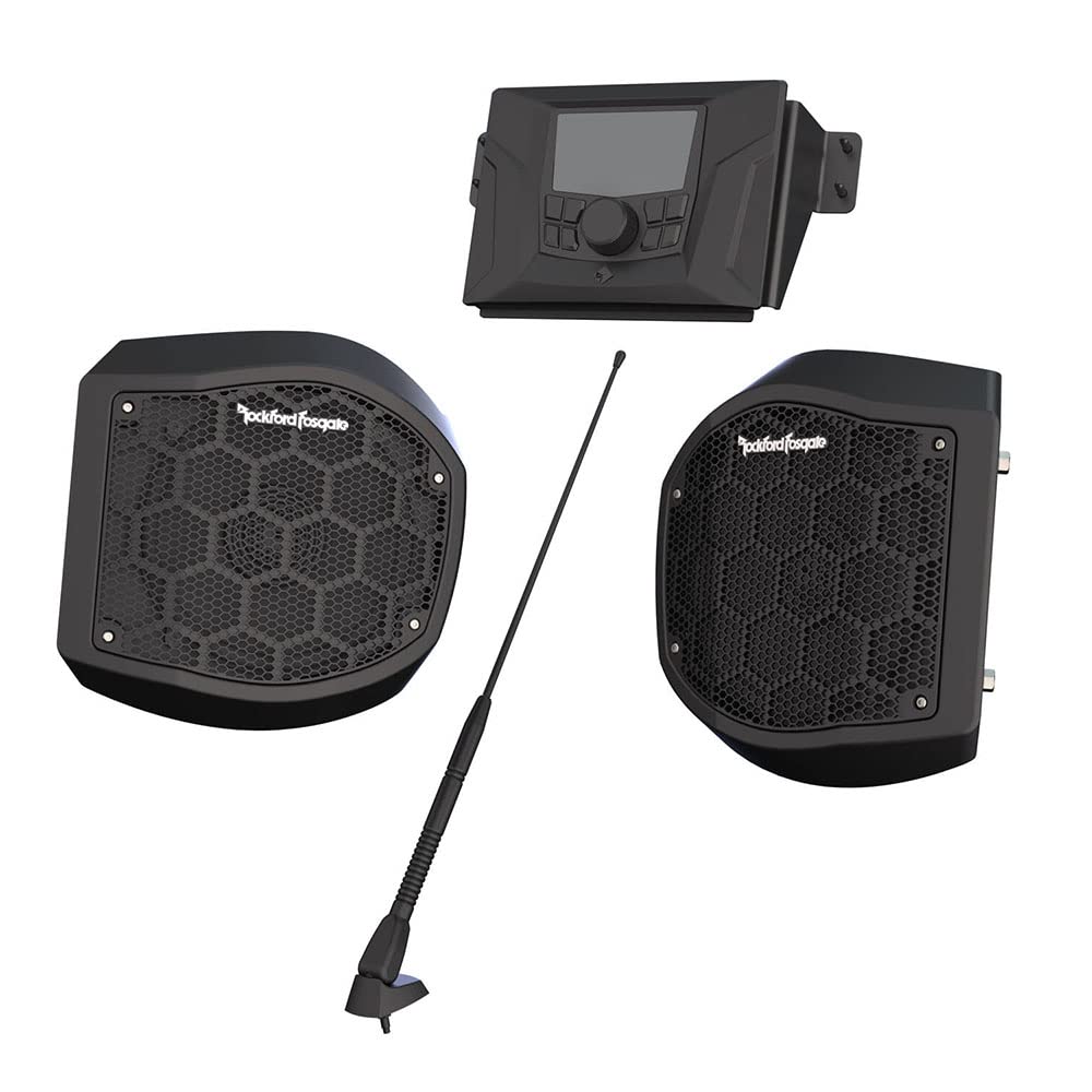 Amazon.com: Polaris 2884282 Stage 1 Audio Kit by Rockford Fosgate