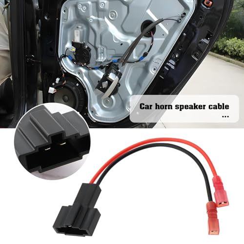 YINETTECH 4 Piezas Cable Adaptador de Altavoz Automático Accesorios para Conector Adaptador de Mazo de Cables de Repuesto Compatible con Audi A4 A6 Q5 Q7 Compatible con Seat Exeo 2008-2013 - imagen 2