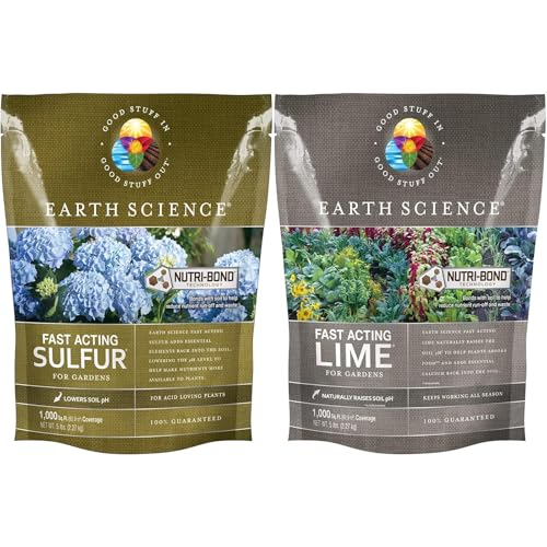 Paquete Earth Science Cal y Azufre Granulados 5 lb