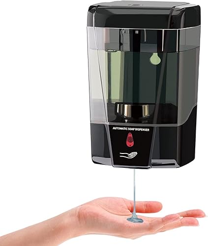Dispensador automático de jabón, bomba de jabón con sensor sin contacto, montado en la pared para hospital, aeropuerto, cocina, baño, hotel,