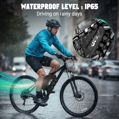 Image of 52V 21.2Ah Samsungcell Ebike Battery with 4A Fast Charger, 60A Smart BMS, XT90 Connector, Long Range Triangle Lithium Battery for 500W-3000W Electric Bike, Commuting and Off-Road Riding