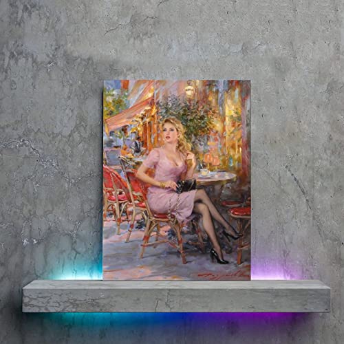 Konstantin Razumov Original Oil Painting Super Beautiful Russian Woman Painting Decoration Print Canvas Painting Posters And Prints Wall Art Pictures For Living Room Bedroom Decor 24X32Inch(60X80Cm) #TOP4