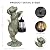 Solar Dog Garden Statue - Puppy Holding Lantern Outdoor Decor, Waterproof Resin Yard Art Figurine with Warm LED Light for Lawn, Patio, Porch & Pathway, Perfect Housewarming Gift for Dog Lovers