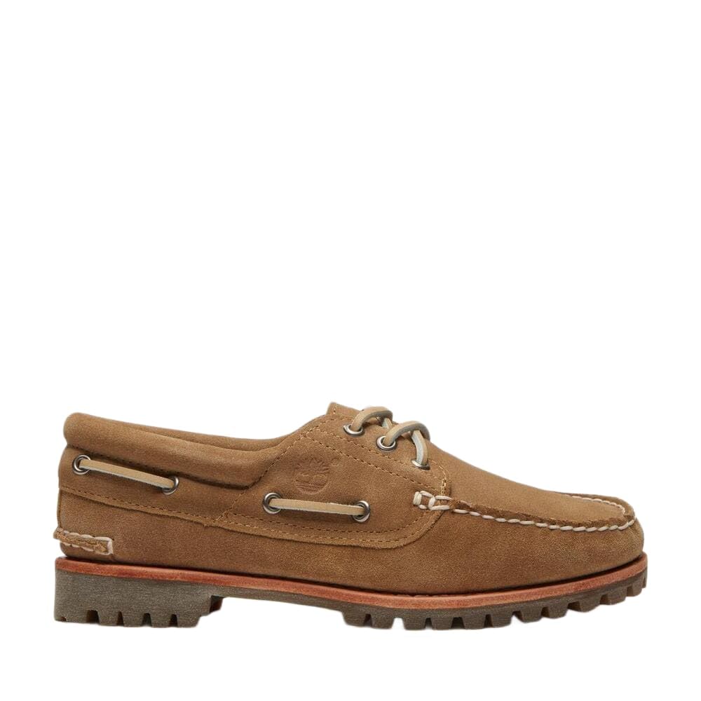Timberland A2GNV Authentic Boat Mittelbeige Damenschuhe, Bootsschuhe mit Schnürsenkeln