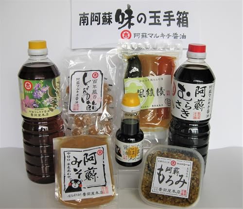 南阿蘇「味の玉手箱」7種セット 醤油 味噌 もろみ 風鎮漬