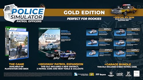 Police Simulator Patrol Officers Jeu Xbox Series X et Xbox One Gold Edition - vue 7