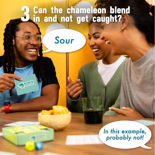 Image of Big Potato The Chameleon Travel: The Award-Winning Spot-The-Imposter Board Game in a Travel Friendly Tin with 20 New topics