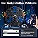 Music Boxing Machine for Adults,Wall Mounted Smart Bluetooth Musical Boxing Machine, Boxing Target Workout Equipment with Boxing Gloves,for Home, Gym, Office