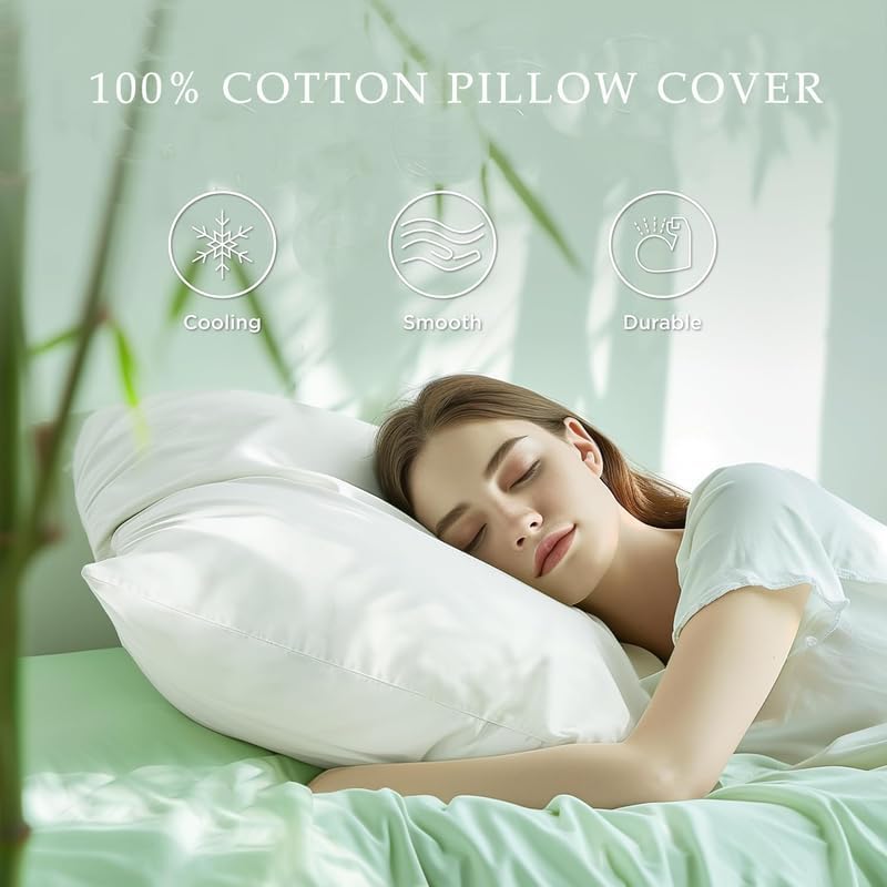 KANCHI DECOR - Premium 400 Thread Count 100% Egyptian Cotton Pillow Cases Set of 2, Breathable, Soft and Wrinkle-Free Pillow Covers with Envelope Closure, Gift, Gold Yellow, 17x27 Inches 4