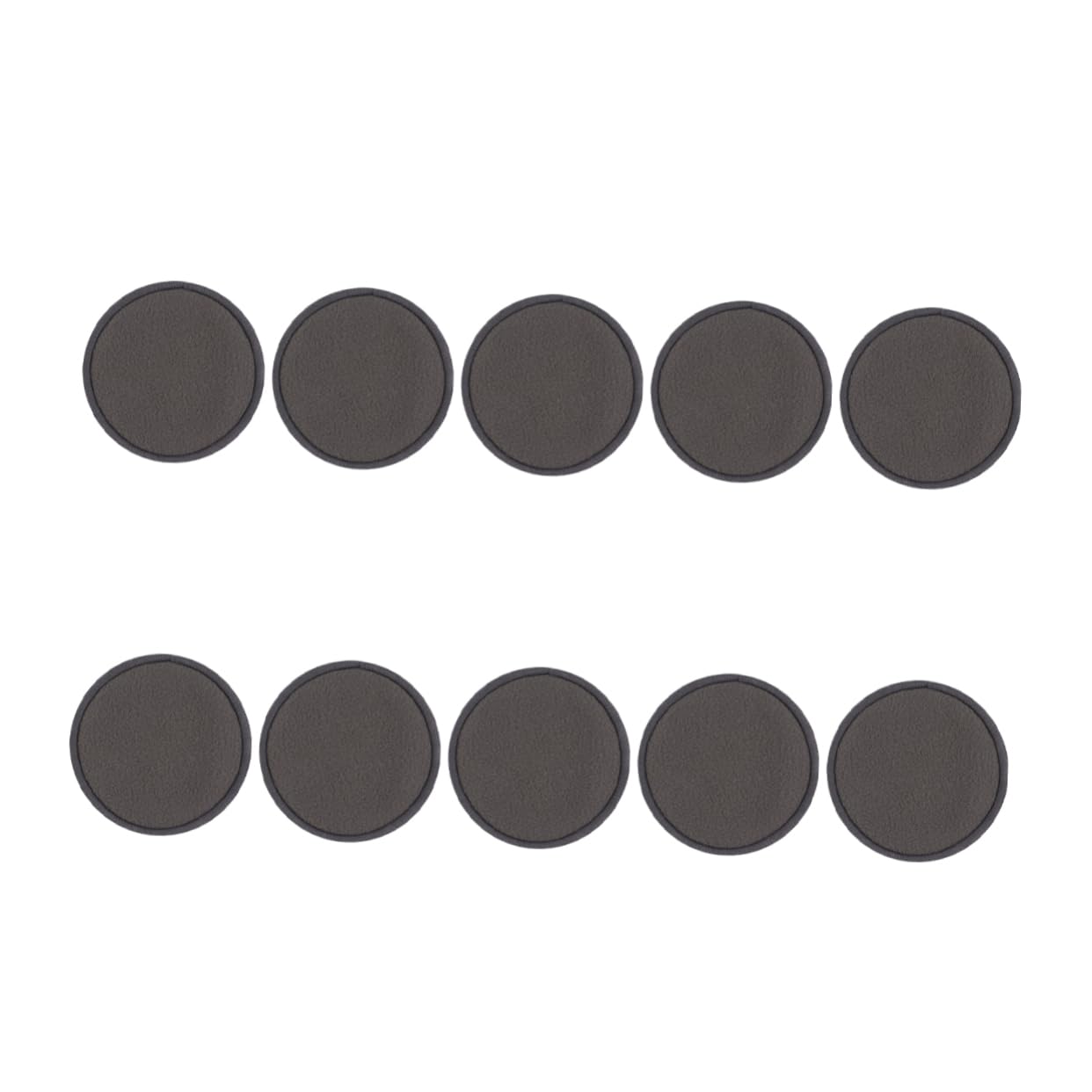 FOMIYES 11pcs Bamboo Charcoal Makeup Removal Pads Reusable Face Cleaning Soft and Gentle for Routine