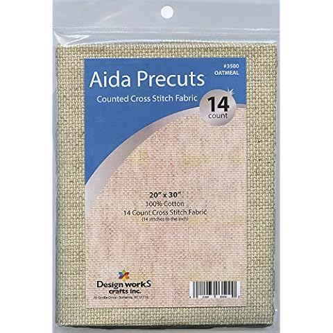 Design Works Crafts 14 Count Aida Fabric Pre-Cut Cover