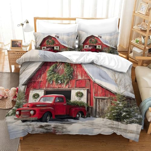 Housse de couette fermeture éclair 200x200 microfibre lit double