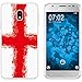 Produktbild PhoneNatic Case kompatibel mit Samsung Galaxy J3 2017 Silikon-Hülle WM England M4