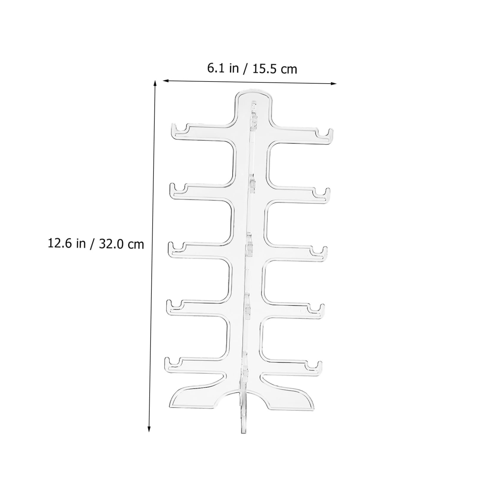 Ciieeo Glasses Display Stand Stylish Eyeglass Holders Modern Eye Glasses Organizers