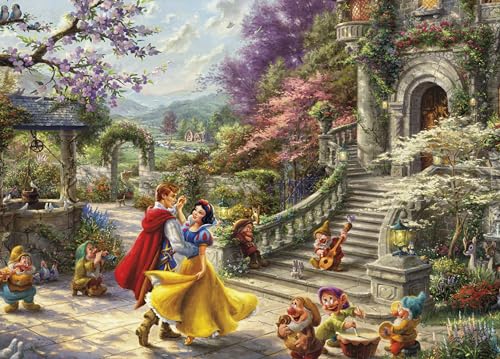 Ceaco 3183-23 Disney - Thomas Kinkade - Snow White Dancing In The Sunlight - 1000 Piece Jigsaw Puzzle cover
