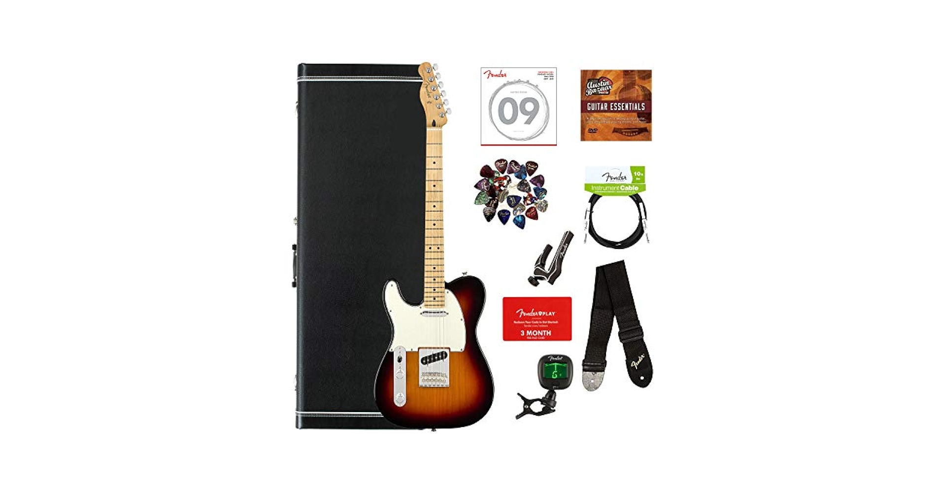 ギター Fender Player Telecaster, 3TS Fender Player II Modified Telecaster 3 Tone Sunburst