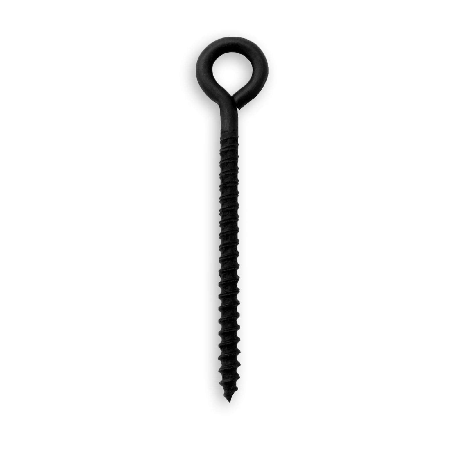 Bank Tackle Long Bait Screws 24mm Carp Fishing Terminal Rig Tackle Pop Ups Snowman (x 100 Pack, Without Ring)