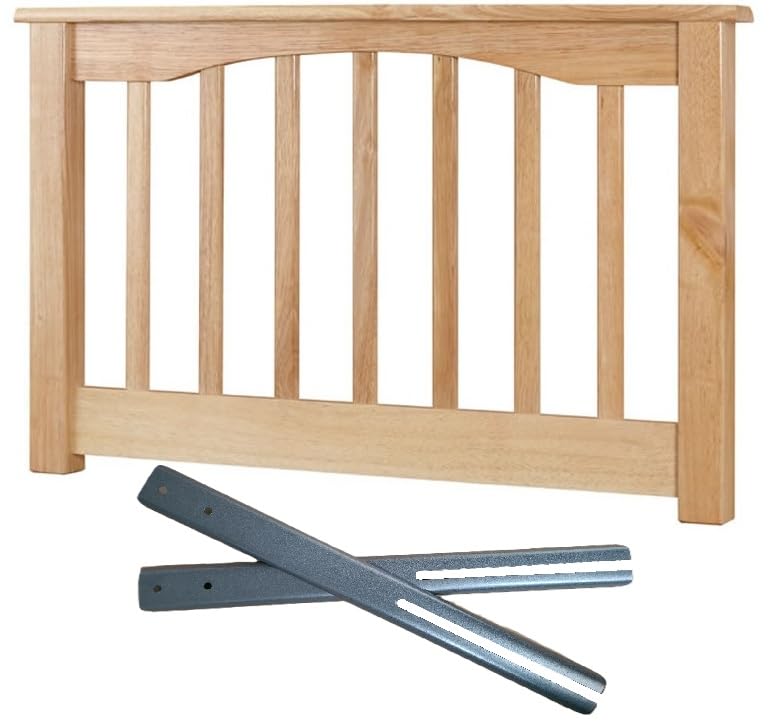 Save On Goods UK Beech wood finish solid,chunky headboard bed head end board. (5ft King Size)