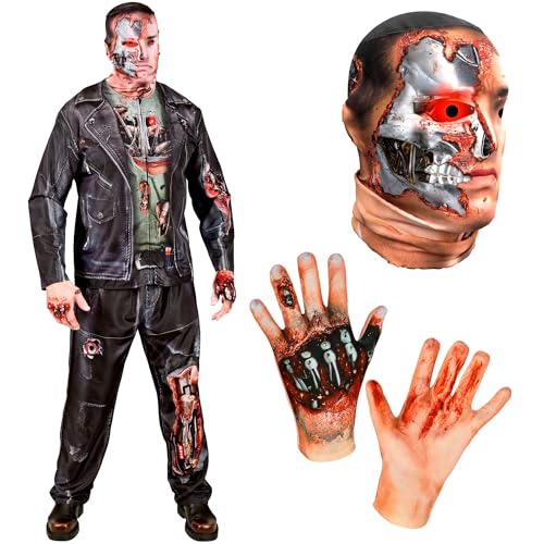 Costume Cyborg Widmann parfait pour le défilé du Carnaval de printemps - 4