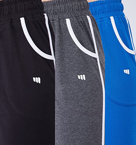 Image of Modeve Women Cotton Blend Pack of 3 Track Pant